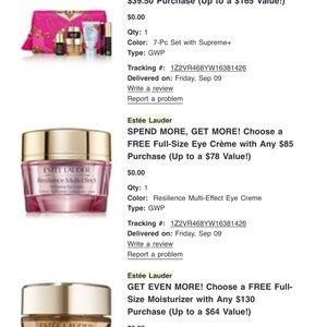 -Estée Lauder brand new gift